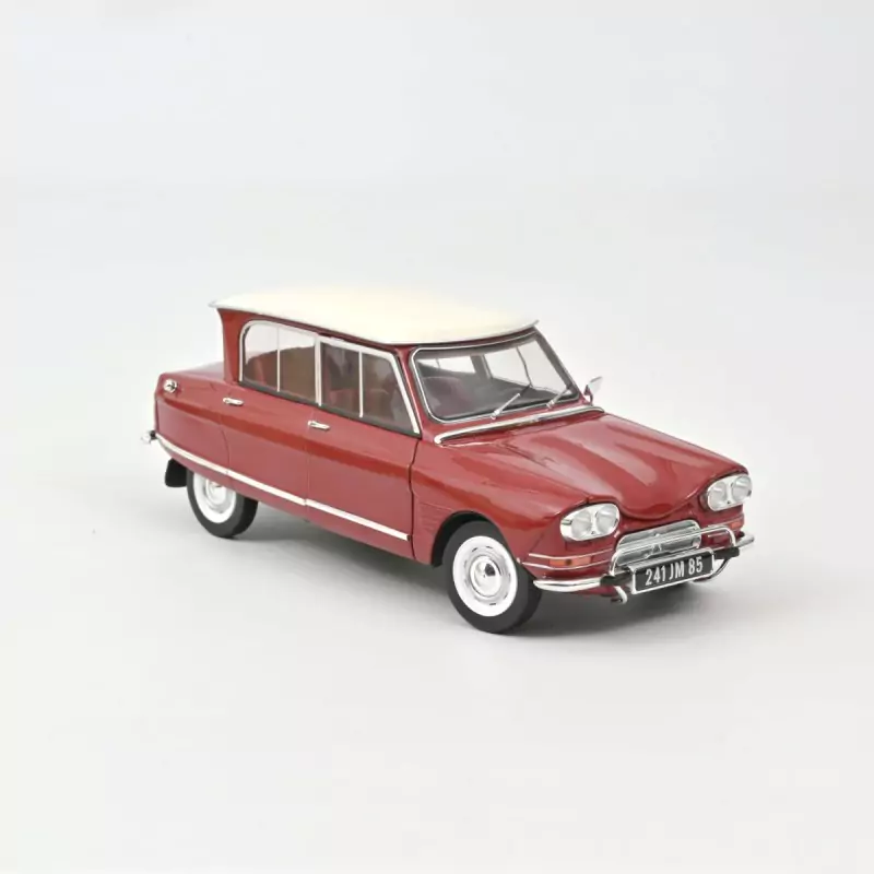 Marketplace - Citroën Ami 6 Club 1968 Rouge Corsaire - Norev - 1:18