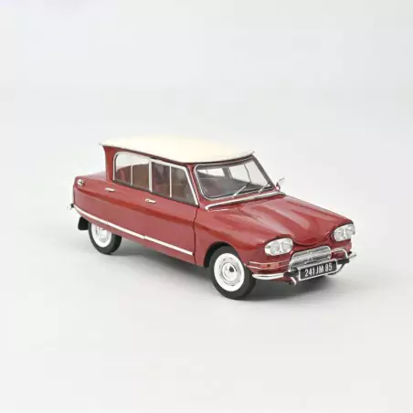 Marketplace - Citroën Ami 6 Club 1968 Rouge Corsaire - Norev - 1:18