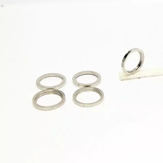 5 bagues ø9 X 1 mm - Laiton nickelé - CPC Production |Pièces et kit...
