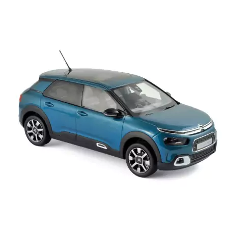 Marketplace - Citroën C4 Cactus 2018 Bleu Emeraude - Norev - 1:18
