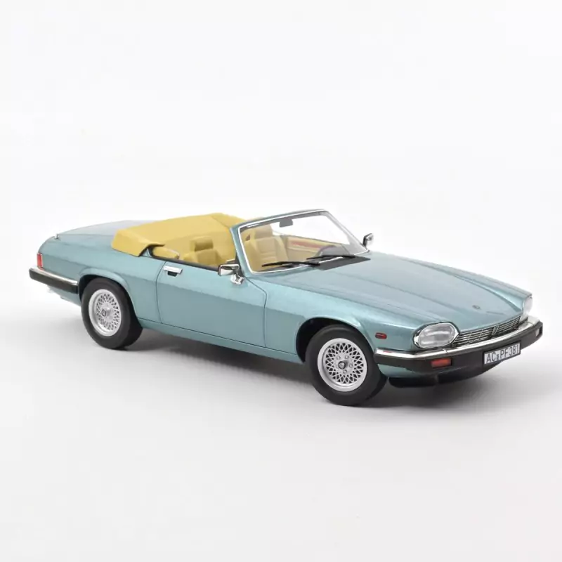 Marketplace - Jaguar XJ-S 5.3 H.E. Cabriolet 1988 Bleu - Norev - 1:18