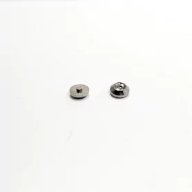 2 supports de phares ø4.90mm - Laiton + Nickelage - CPC Production