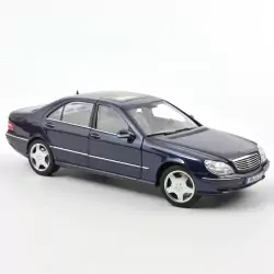 Marketplace - Mercedes-Benz S55 AMG 2000 Bleu métallisé - Norev - 1:18