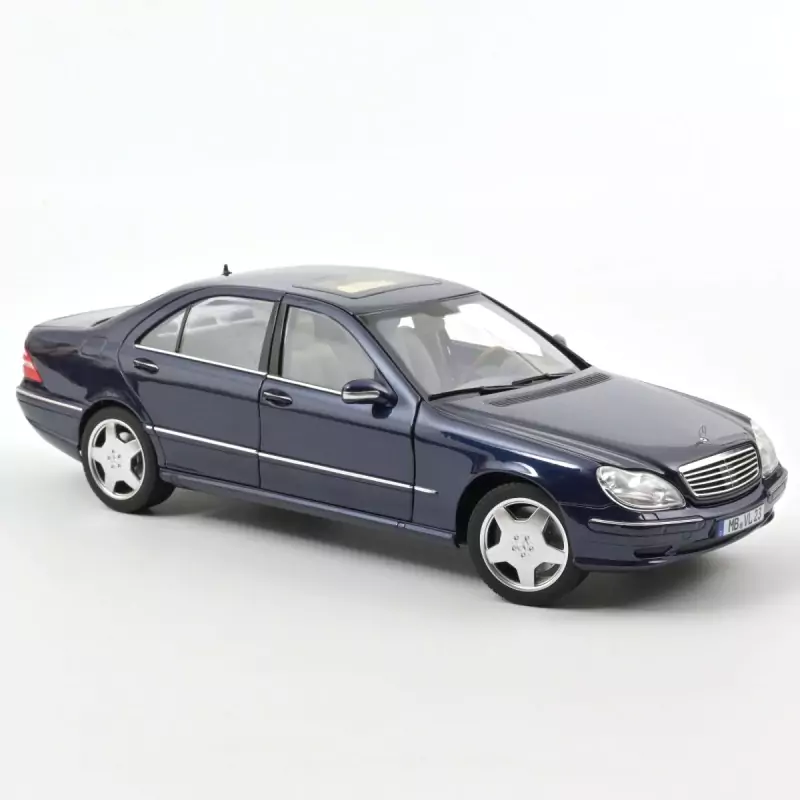Marketplace - Mercedes-Benz S55 AMG 2000 Bleu métallisé - Norev - 1:18