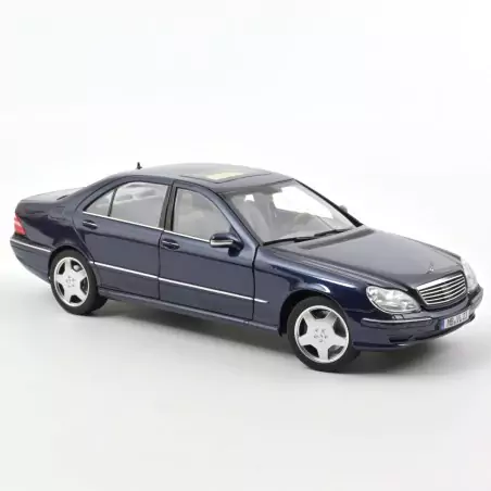 Marketplace - Mercedes-Benz S55 AMG 2000 Bleu métallisé - Norev - 1:18