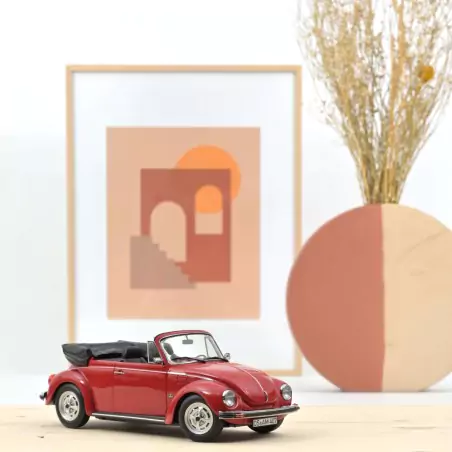 Marketplace - Volkswagen 1303 Cabriolet 1976 Rouge  - Norev - 1:18