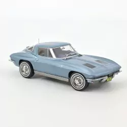 Marketplace - Chevrolet Corvette Sting Ray 1963 Bleu clair  - Norev...