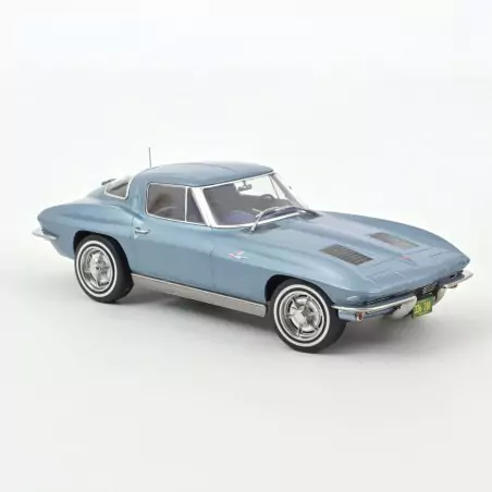 Marketplace - Chevrolet Corvette Sting Ray 1963 Bleu clair  - Norev...