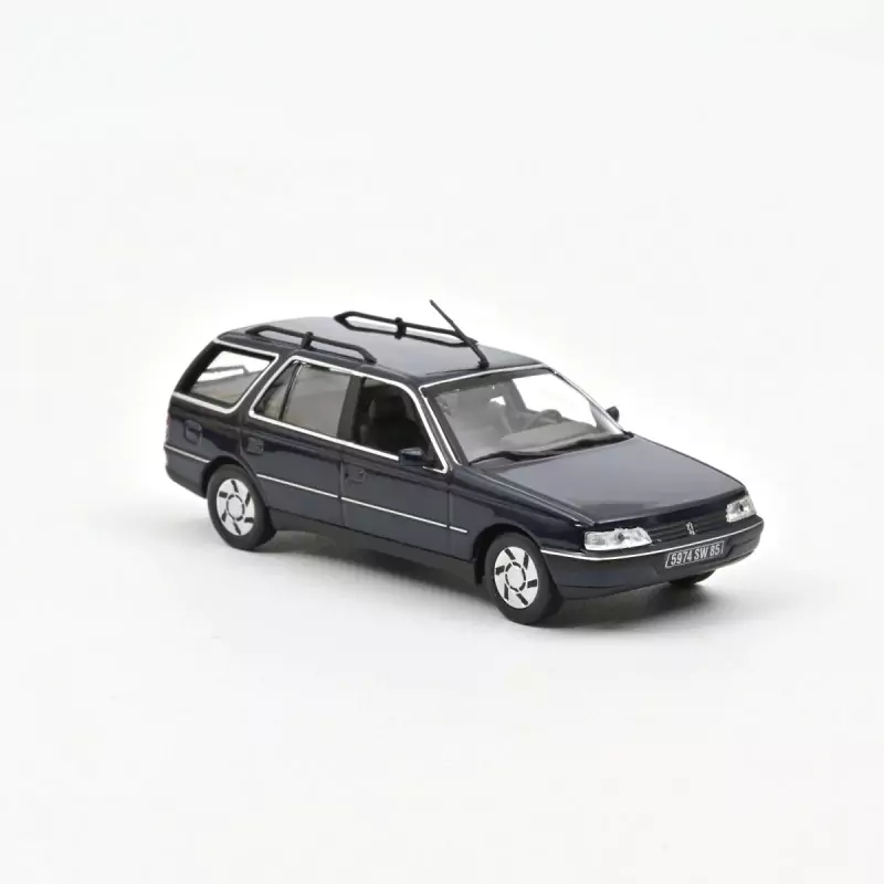 Marketplace - Peugeot 405 Break 1991 Bleu Fonçé - Norev - 1:43