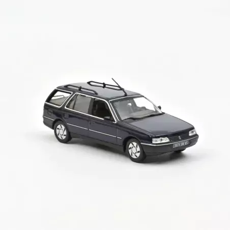 Marketplace - Peugeot 405 Break 1991 Bleu Fonçé - Norev - 1:43