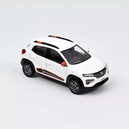 Marketplace - Dacia Spring Comfort Plus 2022 Blanc  - Norev - 1:43