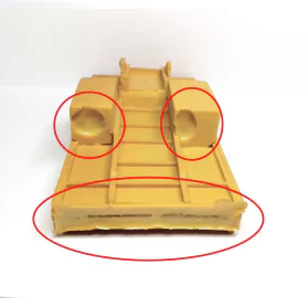 En l'état : Caisse Long 12 cm X 5.30 cm - Résine - 1:43 |Pièces et ...