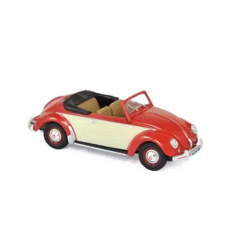 Marketplace - Volkswagen Hebmüller 1949 Rouge et Crème - Norev - 1:43
