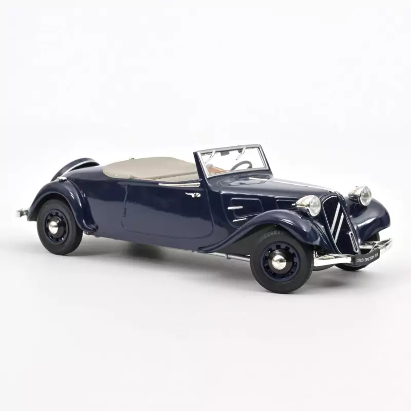 Marketplace - Citroën Traction Cabriolet 1938 Bleu  - Norev - 1:18