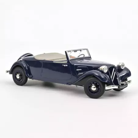 Marketplace - Citroën Traction Cabriolet 1938 Bleu  - Norev - 1:18