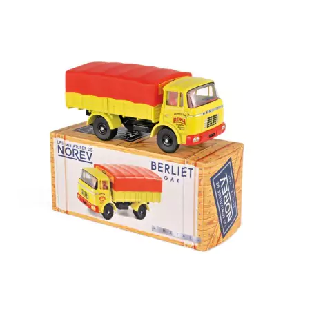 Marketplace - Berliet GAK Bâché Moutarde de Dijon - Norev - 1:43