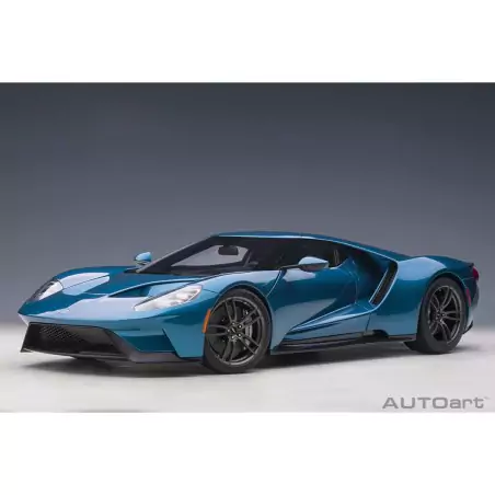 Marketplace - Ford GT 2017 Bleu Liquide - Autoart - 1:12