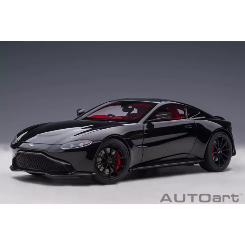 Marketplace - Aston Martin Vantage 2019 Noir  - Autoart - 1:18