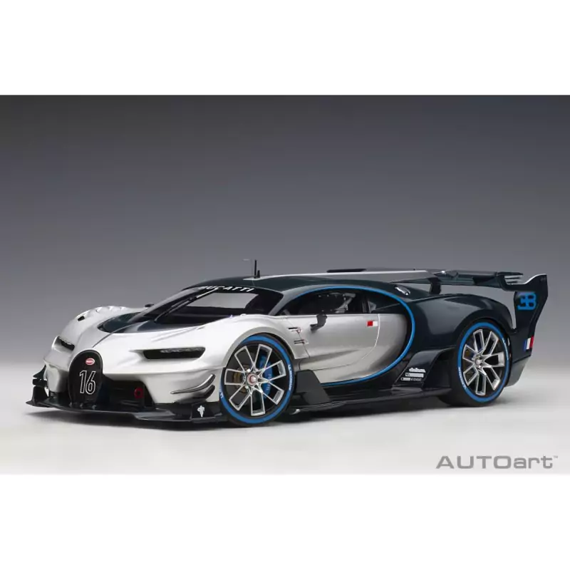 Marketplace - Bugatti Vision GT 2015 Argent/Bleu Carbone  - Autoart...