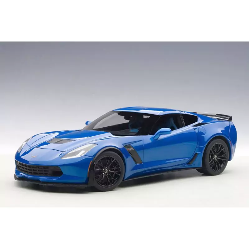 Marketplace - Chevrolet Corvette C7 Z06 2014 Bleu  - Autoart - 1:18