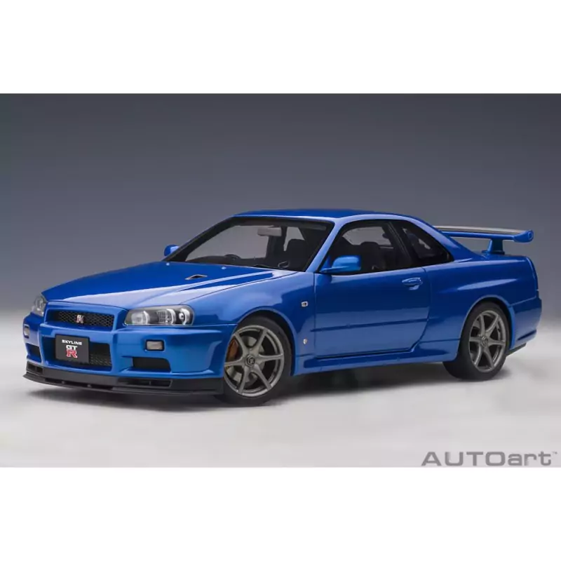 Marketplace - Nissan Skyline GT-R (R34) 2001 V-Spec II Bleu - Autoa...
