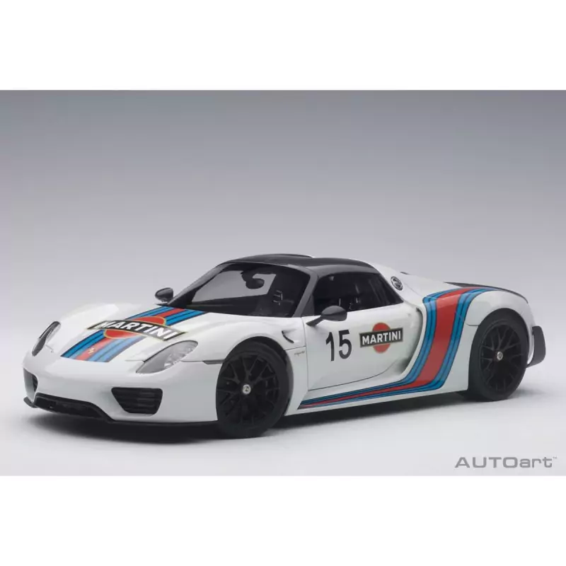 Marketplace - Porsche 918 Spyder 2013 Blanc avec logo Martini  - Au...