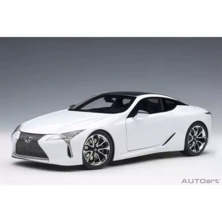 Marketplace - Lexus LC 500 Blanc Métallisé/Intérieur Noir  - Autoar...