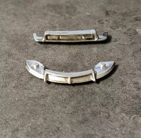 Pare-chocs - CITROËN DS Proto - White Metal - Ech. 1:43 |Pièces et ...