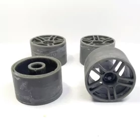 4 jantes ø27 mm - Résine - 1:18 - VM