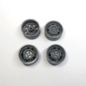 4 Jantes ø23.60 mm - Résine - 1:18 - VM