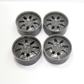 4 Jantes Ø30.50 Mm - Résine - 1:18 - VM |Pièces et kits pour voitur...