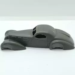 Incomplet : Bugatti T57 Coupé Gangloff 1935 - Résine - 1:43