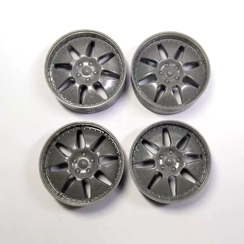 4 Jantes Ø30.50 Mm - Résine - 1:18 - VM |Pièces et kits pour voitur...