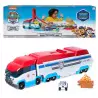 VM Kids : Paw Patrol - Pat Patrouille - Camion Patrouilleur 2 en 1 True Metal avec Circuit et Accessoires