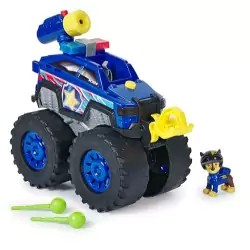VM Kids : Paw Patrol - Pat Patrouille - Véhicule Chase Rescue Wheels Tout-Terrain avec Sons et Projectiles