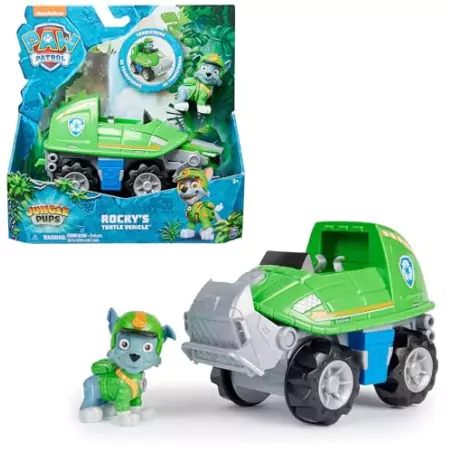 VM Kids : Paw Patrol - Pat Patrouille - Véhicule Rocky Jungle Pups