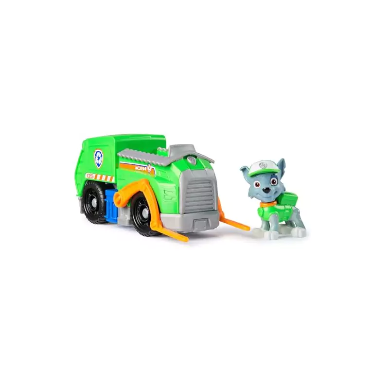 VM Kids : Paw Patrol - Pat Patrouille - Véhicule Rocky en Plastique Recyclé