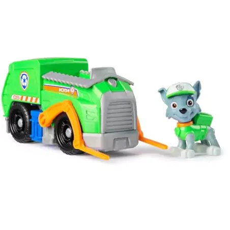 VM Kids : Paw Patrol - Pat Patrouille - Véhicule Rocky en Plastique Recyclé