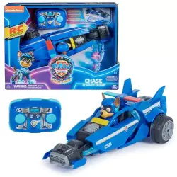 VM Kids : Paw Patrol - Pat Patrouille - Véhicule RC Chase Télécommandé avec Figurine