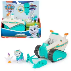 VM Kids : Paw Patrol - Pat Patrouille - Véhicule à Fonction Everest Camion-Neige avec Projectile