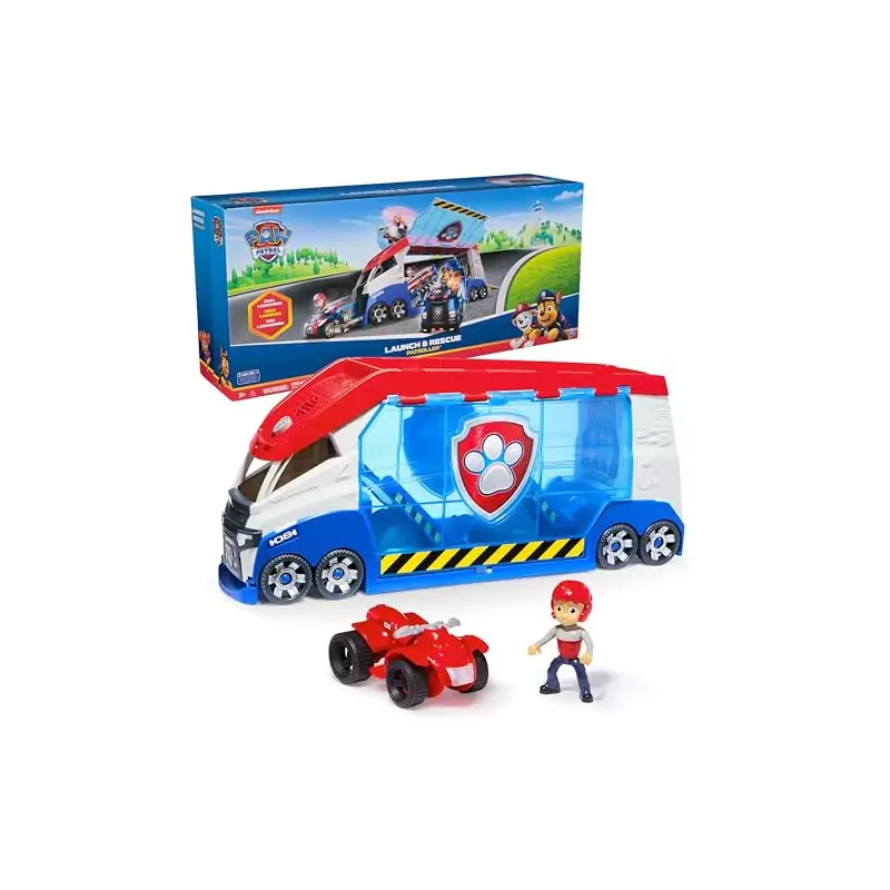 VM Kids : Paw Patrol - Pat Patrouille - Camion Patrouilleur 3.0 Interactif avec Sons & Lumières