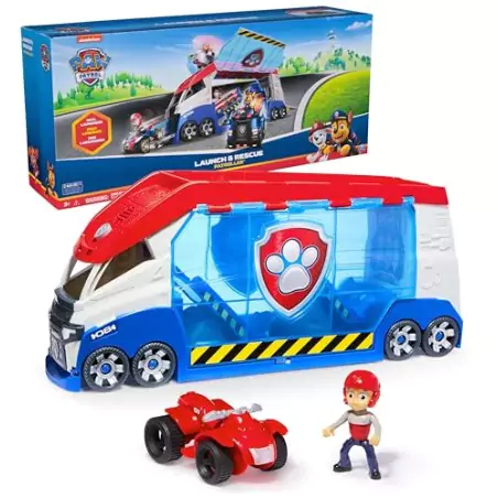 VM Kids : Paw Patrol - Pat Patrouille - Camion Patrouilleur 3.0 Interactif avec Sons & Lumières