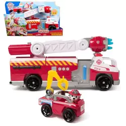 VM Kids : Paw Patrol - Pat Patrouille - Camion de Pompiers Fire Rescue Marcus avec Sons et Lumières