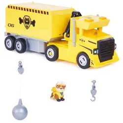 VM Kids : Paw Patrol - Pat Patrouille - Mega Camion Big Truck Pups Ruben avec Figurine et Accessoires