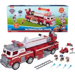 VM Kids : Paw Patrol - Pat Patrouille - Camion de Pompiers Marshall avec Échelle 61 cm Sons & Lumières