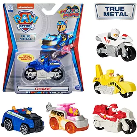 VM Kids : Paw Patrol - Pat Patrouille - Véhicule Everest True Metal Échelle 1:55