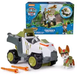 VM Kids : Paw Patrol - Pat Patrouille - Véhicule Jungle Tracker avec Figurine