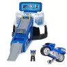 VM Kids : Paw Patrol - Pat Patrouille - Playset Lanceur Moto Pups avec Véhicule Moto Chase