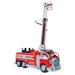 VM Kids : Paw Patrol - Pat Patrouille - Camion Pompiers Transformable Marcus avec Figurine