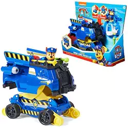 VM Kids : Paw Patrol - Pat Patrouille - Véhicule Rise & Rescue Chase avec 2 Figurines et Accessoires